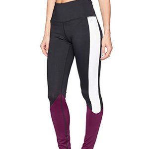 Head Yoga Leggings Color Block Black White